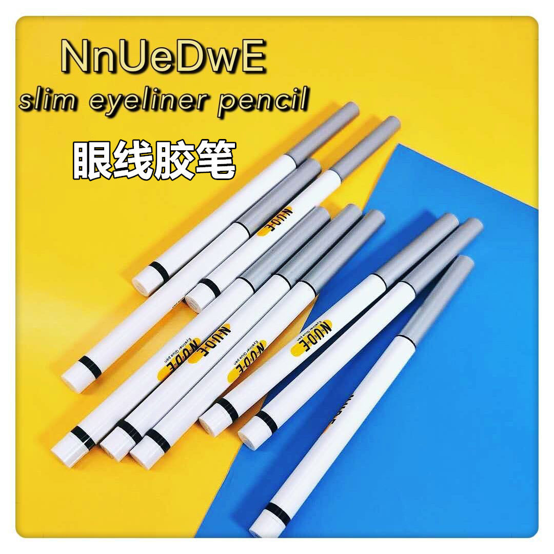 Small Australian Tinder eyelink gel pen not fainting and waterproof persistent female extremely fine new hand Colour Li Jiaqi Recommended white brown