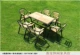 Giải trí ngoài trời sắt rèn rắn bàn ghế gỗ sân gỗ tếch bàn ghế mặt trời ban công kết hợp bộ bàn ghế cafe