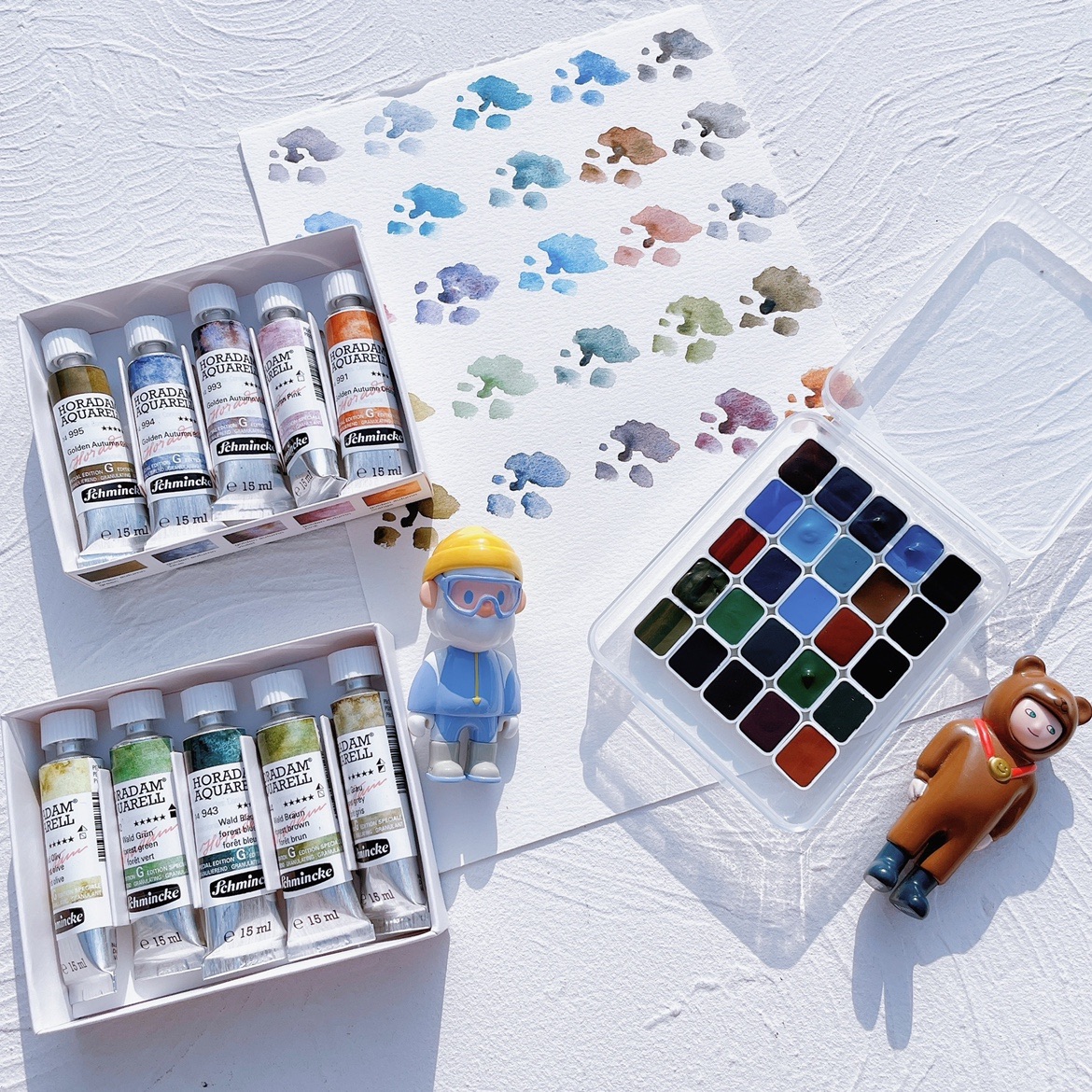 Germany Smink precipitated color watercolor pigment dispensing master tubular limited precipitated forest tundra nail art