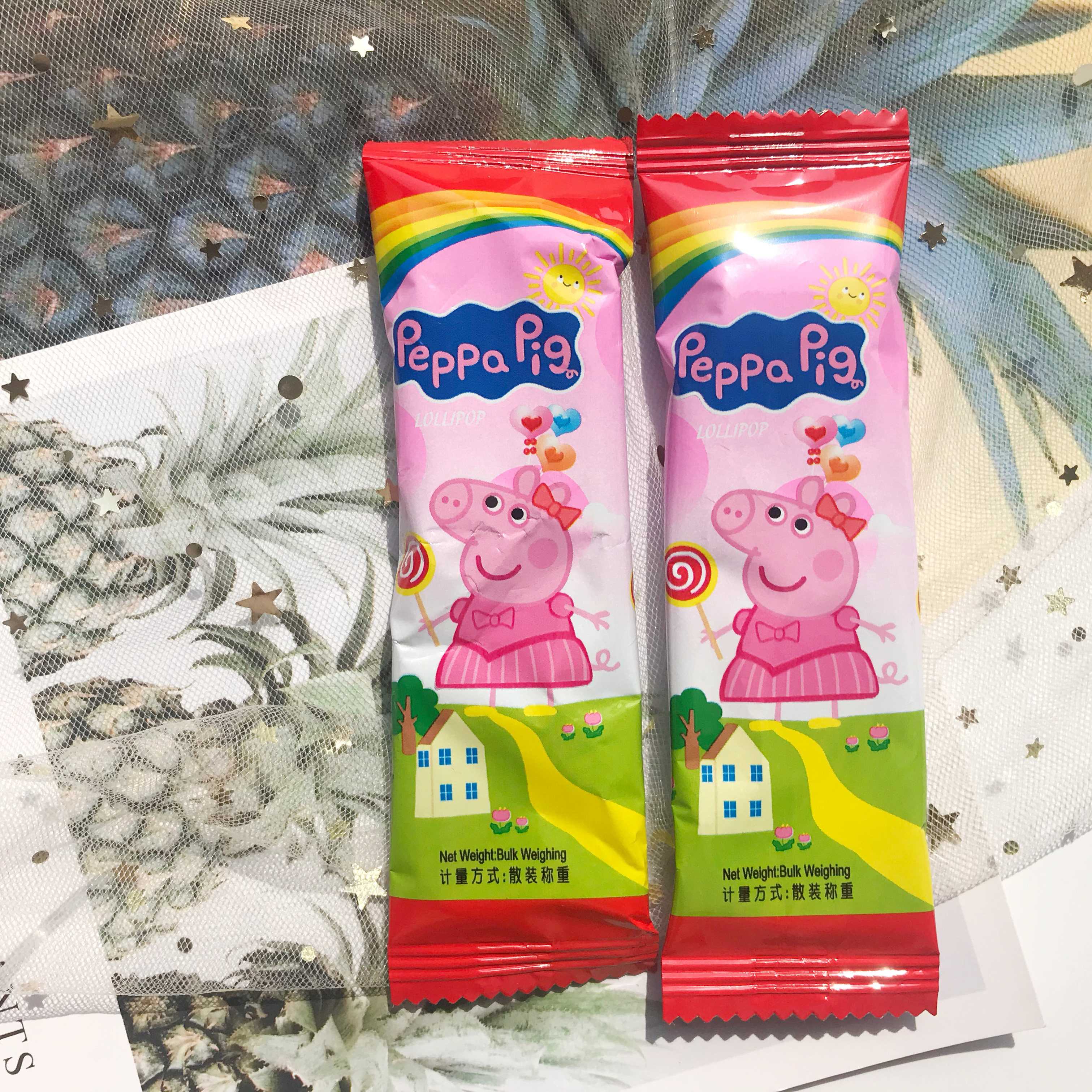 Gold Full Edge Little Pig Fragrant Stick Candy 500g Wedding Qingcandy Children snacks Baby birthday Lilly birthday gift