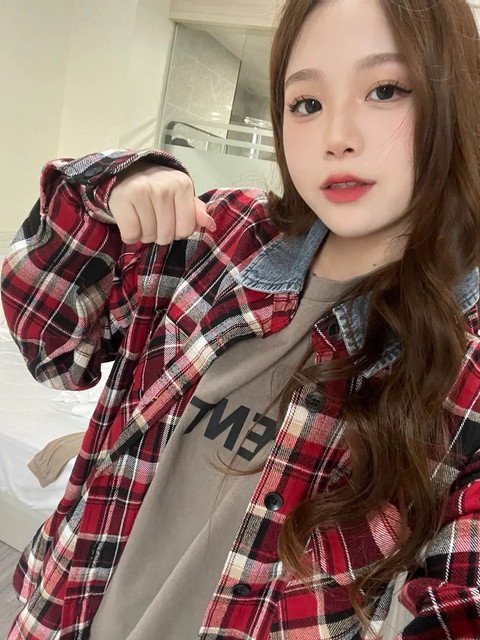 FEAR OF GOD FOG Season 5 5TH main line denim collar Ouyang Nana's same fashion brand high street shirt