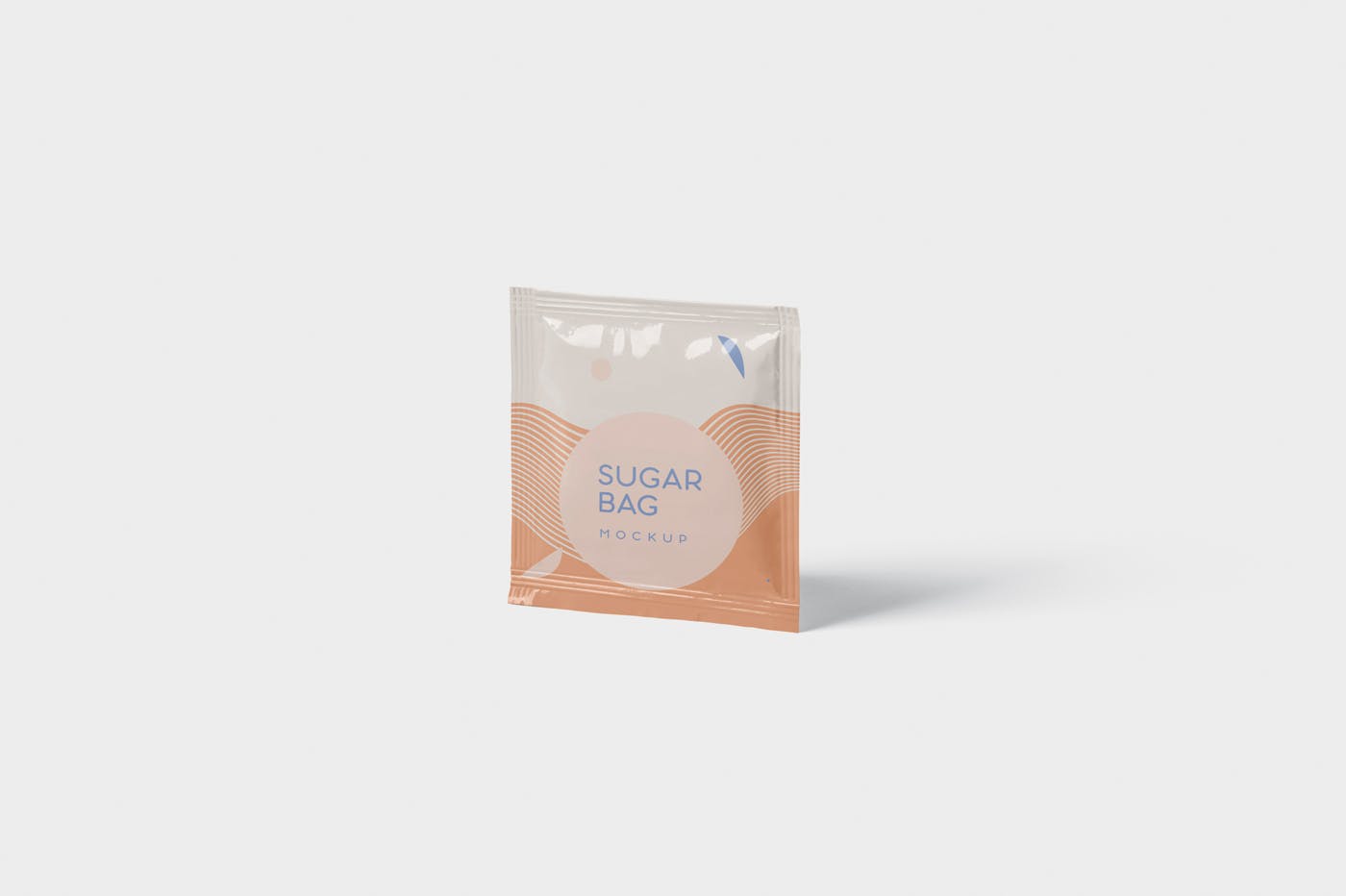 盐袋糖袋包装设计效果图样机 Salt OR Sugar Bag Mockup – Square Shaped设计素材模板