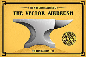 矢量喷枪+海量图案合集 The Vector Airbrush + Bonus Patterns