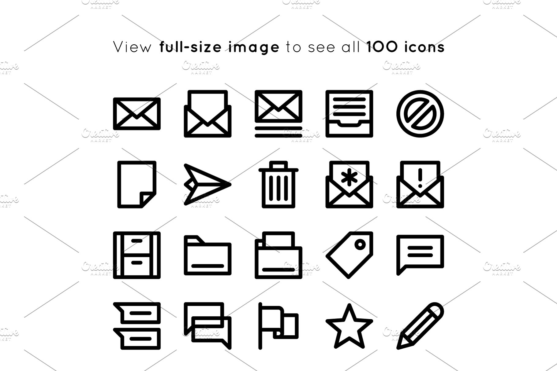 ui用户页面图标 BOLD icons User Interface essentials设计素材模板