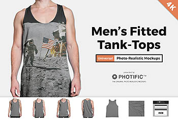 背心样机 Tank Top – Apparel Mockups