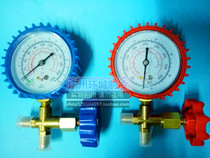 Refrigerator air conditioning heat pump Cold storage refrigerant plus hydraulic pressure gauge CT-466 refrigerant filling table Single strap valve
