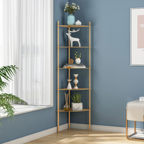 Nordic Iron Art Restaurant Corner Cabinet Living-room Living-room Triangle Corner Cabinet Simple Wall Corner Cabinet Bedroom Locker shelf