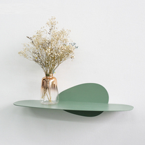 Creative Nordic Wall Iron Art Rack Lined WALL FREE FROM STILETTO CONTAINING SHELF LIVING ROOM SOFA WALL DECORATION