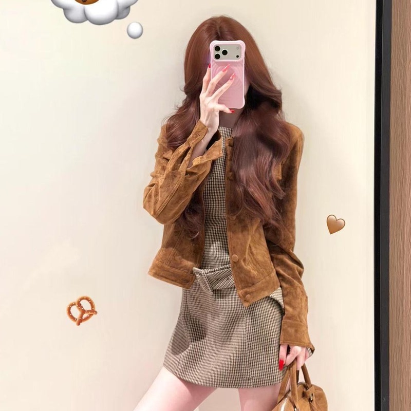 Retro High-End Jacket Dress