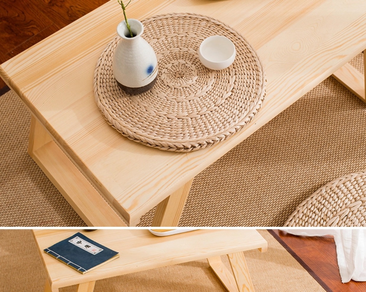 Rơm tatami futon đệm thiền thiền pallet đế lót ly tròn vận chuyển lao đệm dày Phật - Ghế đệm / đệm Sofa các mẫu đệm ghế gỗ