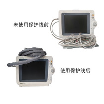 ECG monitor protective cover ECG lead wire protection line collection tube computer line wire collection tube 1 meter