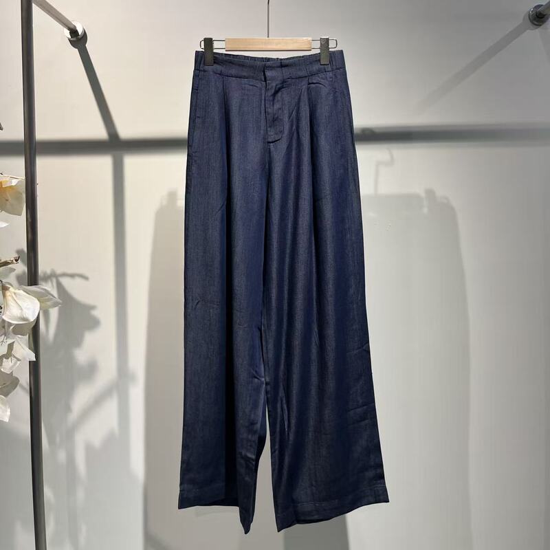 6.14 (No Returns, No Exchanges) 100% Lyocell Straight-Leg Tencel Pants 6.14 (No Returns, No Exchanges) 100% Lyocell Straight-Leg Tencel Pants