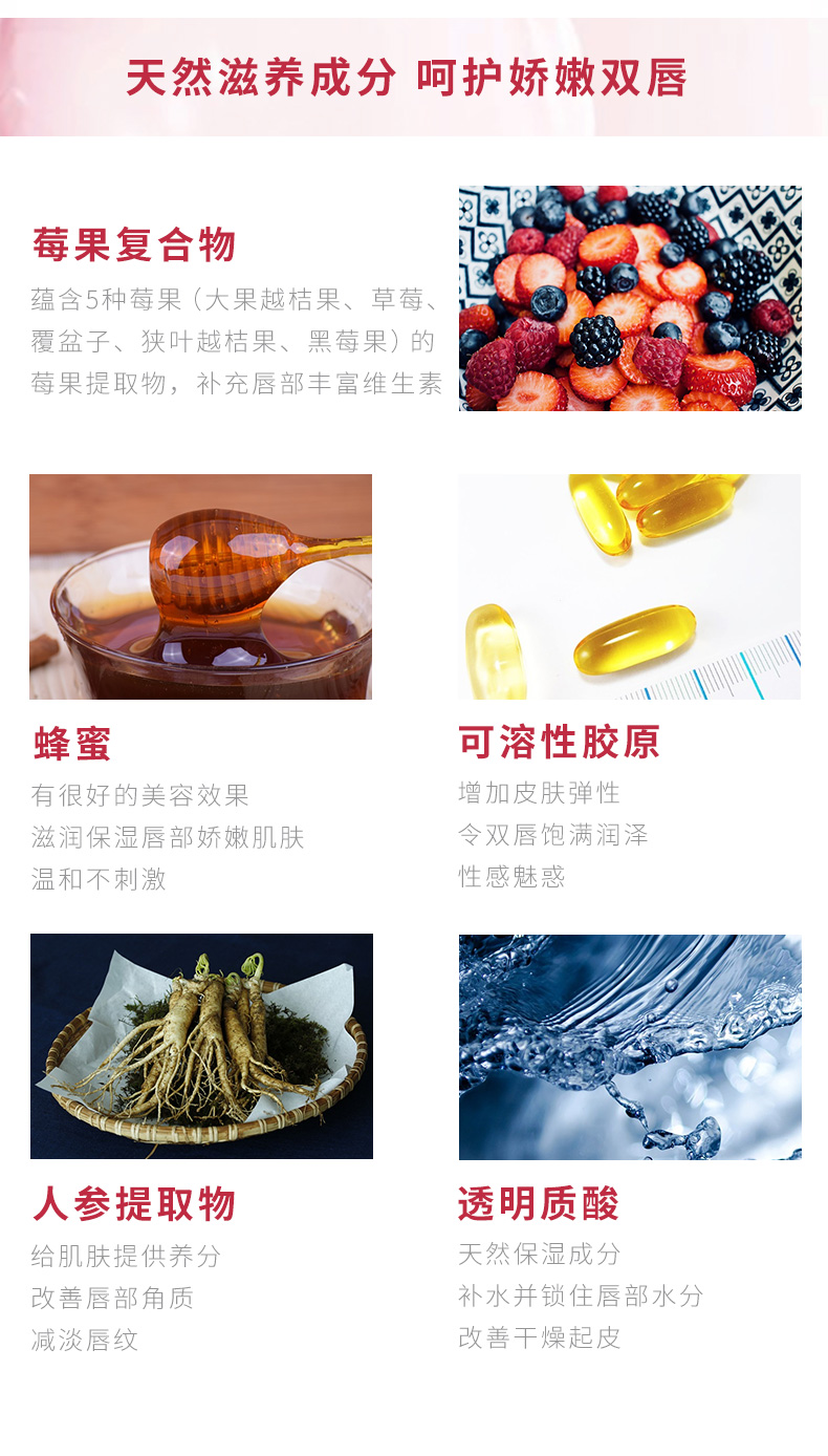 优 Mặt nạ ngủ cho môi Sticking Lip Color Pattern Anti-Creaming Exfoliating Lip Care dưỡng dưỡng dưỡng ẩm son duong moi