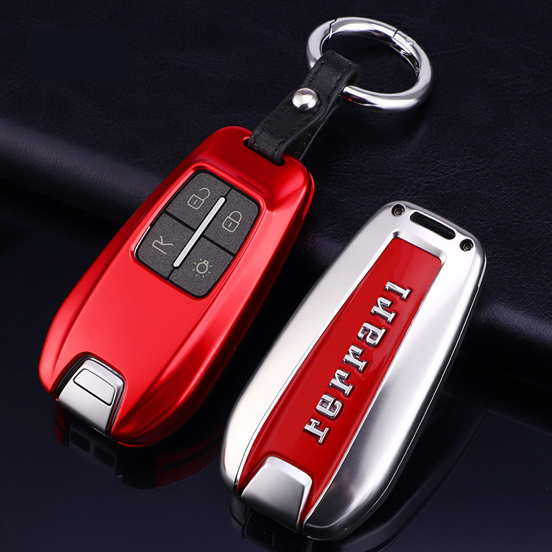 2020 models of Ferrari key sleeve ST90 812 F8 458 488portofino bag buckle metal shell upscale