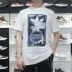 Adidas clover nam ngắn tay 2019 mùa hè thể thao và áo thun cổ tròn thoáng khí DU8145 DU8536 - Áo phông thể thao Áo phông thể thao