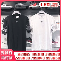 Adidas clover nam ngắn tay 2019 mùa hè thể thao và áo thun cổ tròn thoáng khí DU8145 DU8536 - Áo phông thể thao áo thun 3 lỗ nam tập gym