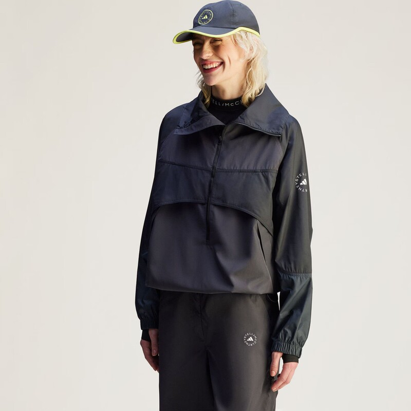 In Stock Adidas Stella Half-Zip Sports Quick-Drying Loose Pullover Sweatshirt Jg1068 Jg1066