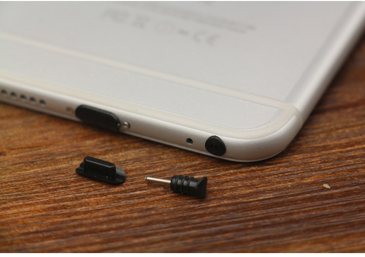 Cổng cắm bụi AirPods iphoneXS Max cổng sạc dữ liệu Apple x điện thoại di động XR Universal 6s lỗ tai nghe 6p - Phụ kiện điện thoại di động ốp lưng j7 pro
