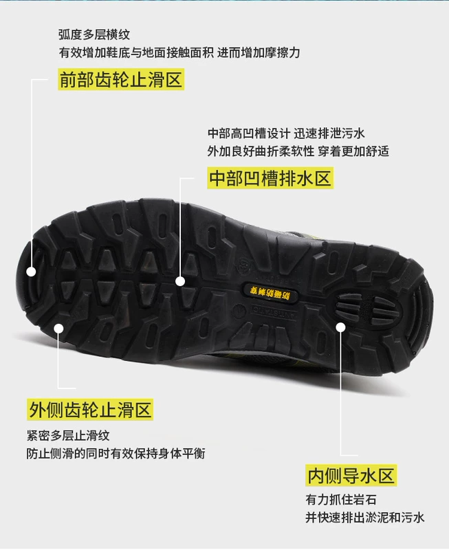 giày jogger bestrun s3 Giày bảo hộ lao động nam nhẹ, khử mùi, thoáng khí, đế mềm, mũi thép, chống va đập, chống đâm thủng, chống mài mòn, đi làm thoải mái, cách nhiệt mùa hè giày chống va đập giày bảo hộ nhẹ