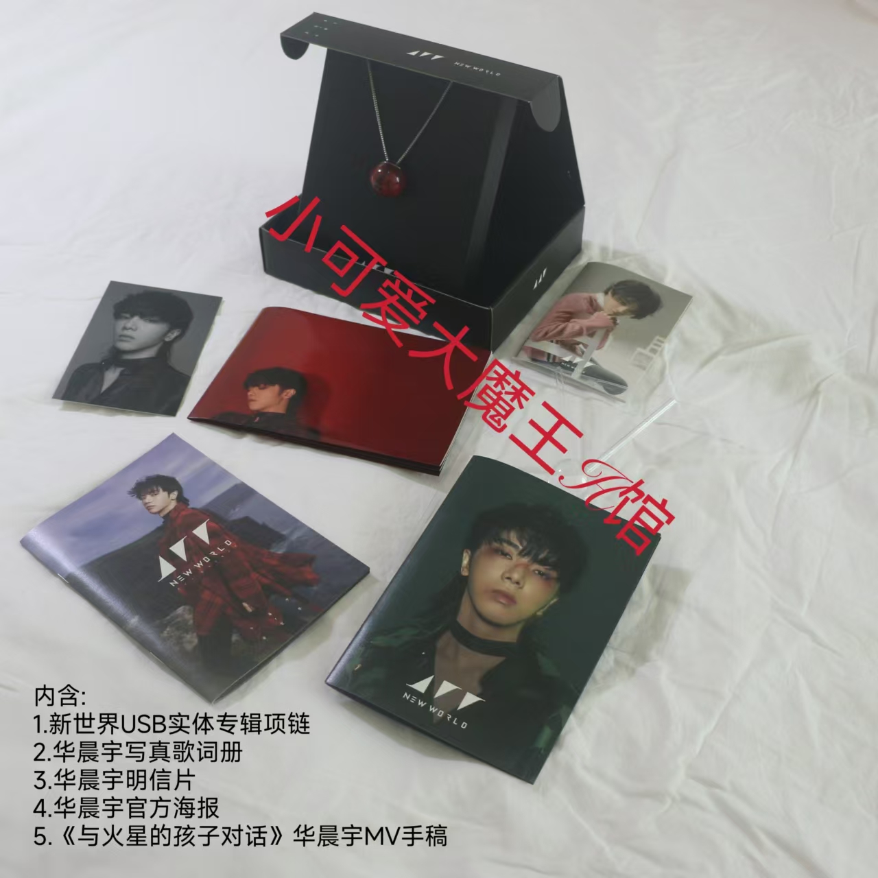 【正規新品】華晨宇4枚目のアルバム第二弾「新世界 NEW WORLD」USB