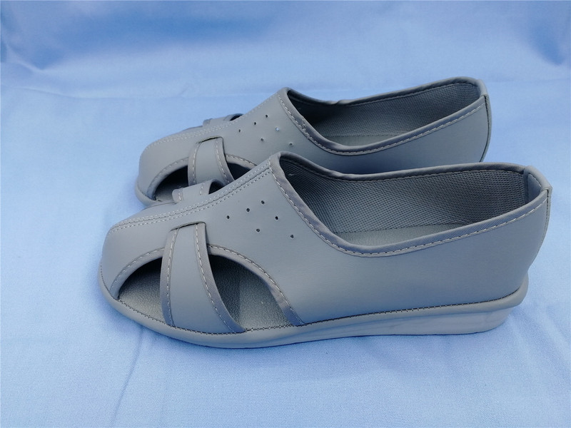 Anti-Static Handmade Shoes, Handmade Large Four-Hole Anti-Static Cold-Glue Shoes, Large Four-Hole Shoes, Anti-Static Sandals