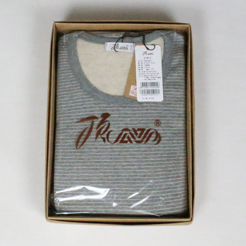 Top Melon Melon Special Cabinet Toppings New Pint Men Thicken Plus Suede Striped Comfort Cotton Ravelvet Heating Clothing Pants