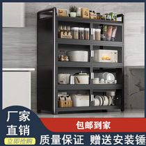 Factory direct sales multi-layer household cabinets with floor-standing cupboards living room cabinets home kitchen bedroom storage racks