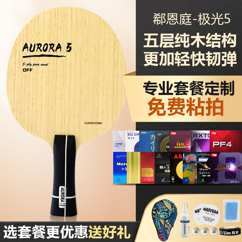 Пятислойный пол для настольного тенниса из массива дерева Zhuo Long entry advanced professional floor Aurora 5