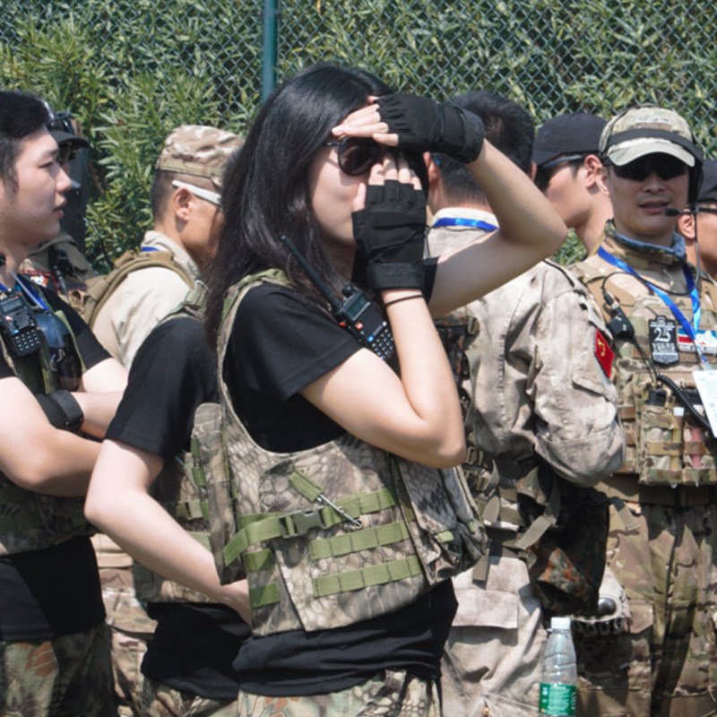 WZJP thief-free green forest camouflage clothing men's full set of equipment 12 sets of outdoor CS expansion sports training clothes