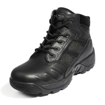 Jun Locke D12013 stab-resistant tactical boots leather combat boots military fans shoes mens land boots winter flight boots