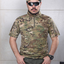 No thief scorpion T-shirt outdoor military fan sweatshirt full fan short sleeve training tactics military fan male frog suit