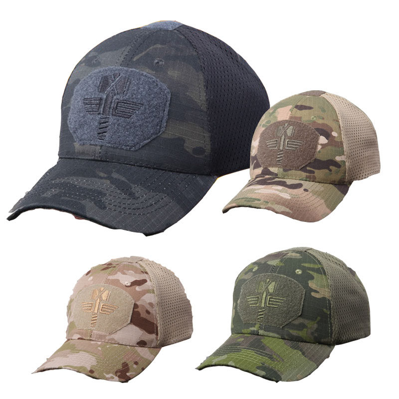 Chief New Pinoco Capricorn Tactical Baseball Cap Breathable Sports Mesh Cap Outdoor Riding Sun Protection Duck Tongue Cap