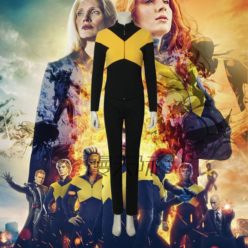 Manles Comic Skyline X-Men Black Phoenix Cos Magical Women Costumes
