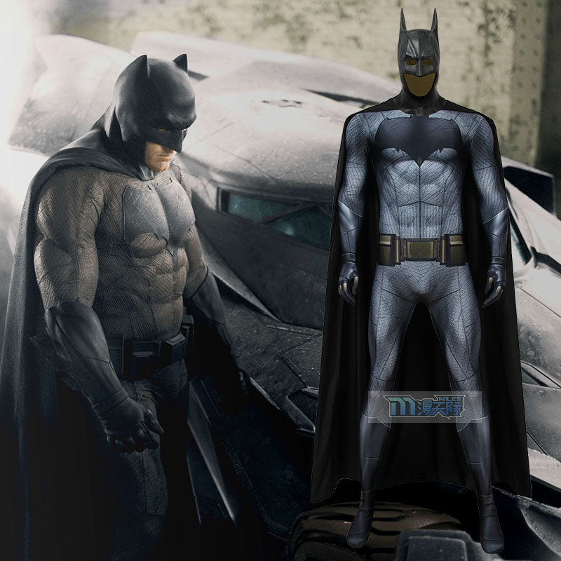 Batman vs Superman Dawn of Justice Batman Bruce Wayne cos Halloween costume