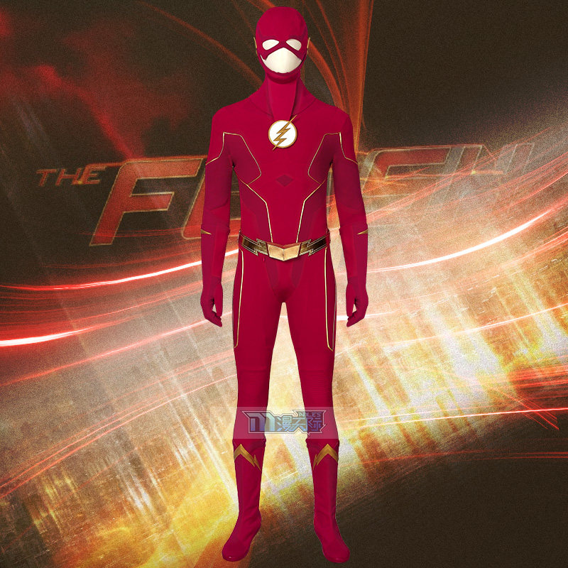 Play in Full Screen The sixth season of Barry Allen Cos suit a new version of the Cosplay outfit with a full set of clothes.