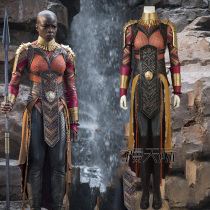 Manles Marvel Avengers League 4 Unlimited War 3 cos Black Panther Okoye printed clothing
