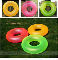 Adult swimming ring fluorescent green pink orange lifebuoy blisters floating circle men and women underarm lifebuoy