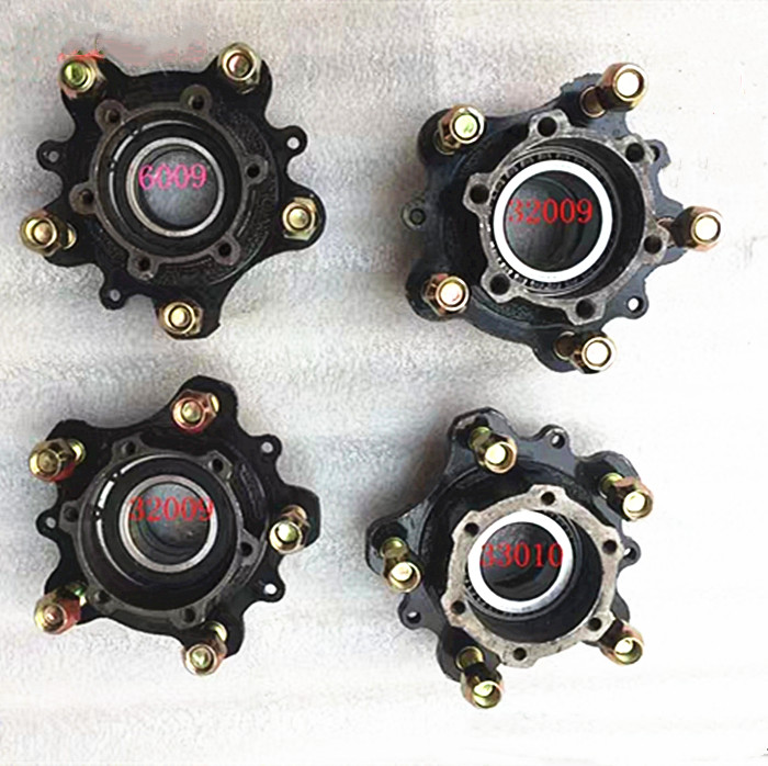 New tricycle bearing seat assembly Futian Wanhu Loncin 6009 33010 6209 suspension rear axle