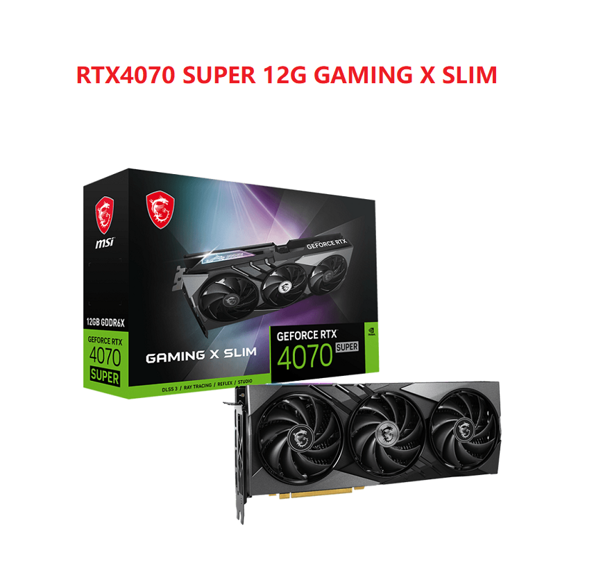MSI/ RTX4070 SUPER 12G GAMING X SLIM Magic Dragon Wantu Master Gaming Графическая карта