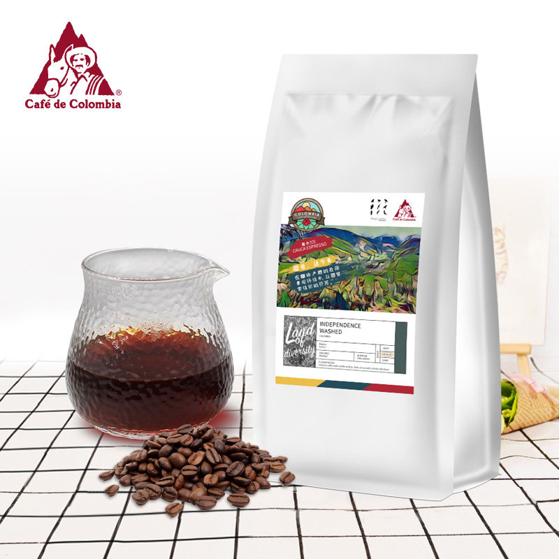 Independent Light Columbia Cauca single boutique Italian black coffee beans fresh roasted grind powder