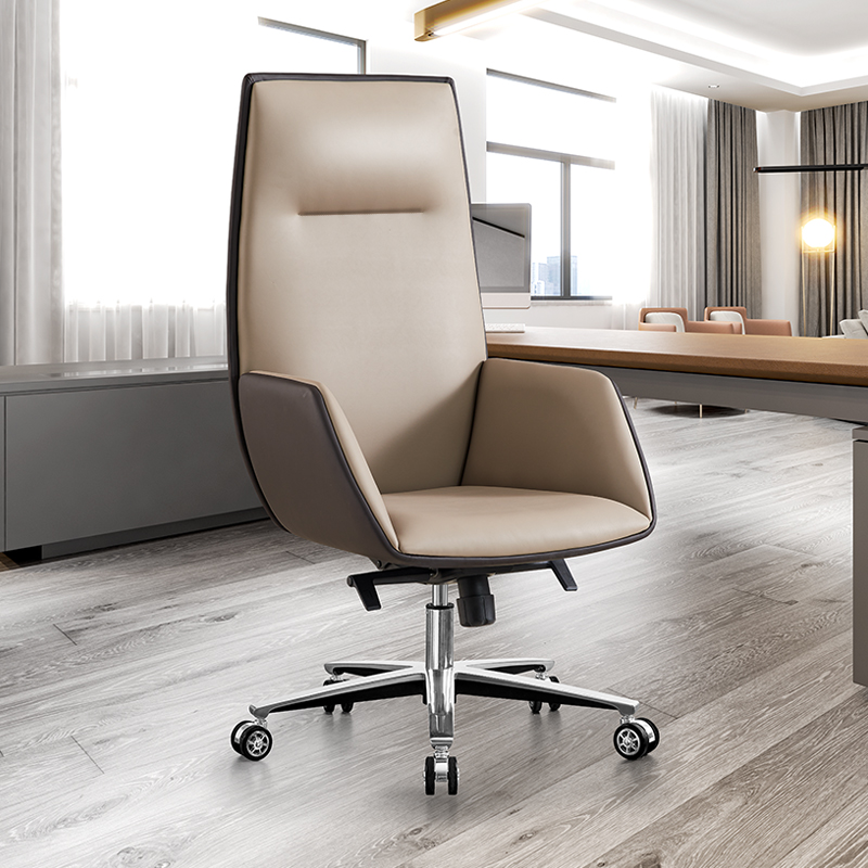 Boss chair home reclining leather computer chair office chair comfortable sedentary business executive chair backrest study chair