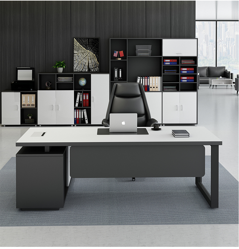 General Manager Desk Chair Composition Boss Table President Table President Table Brief Modern Grand Bandae Desk Office Furniture