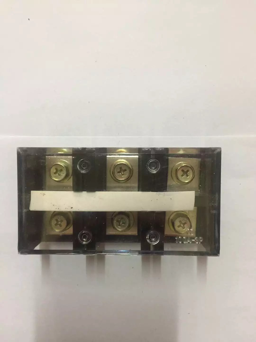 TC-1003 stationary large current wiring terminal wiring row 100A 3P copper wiring row connection splicing