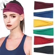 VALVOELITE cheveux sport avec sueur de sution femelle de yoga Breathable Stop Sweat avec course de fitness à la tête avec turban pur