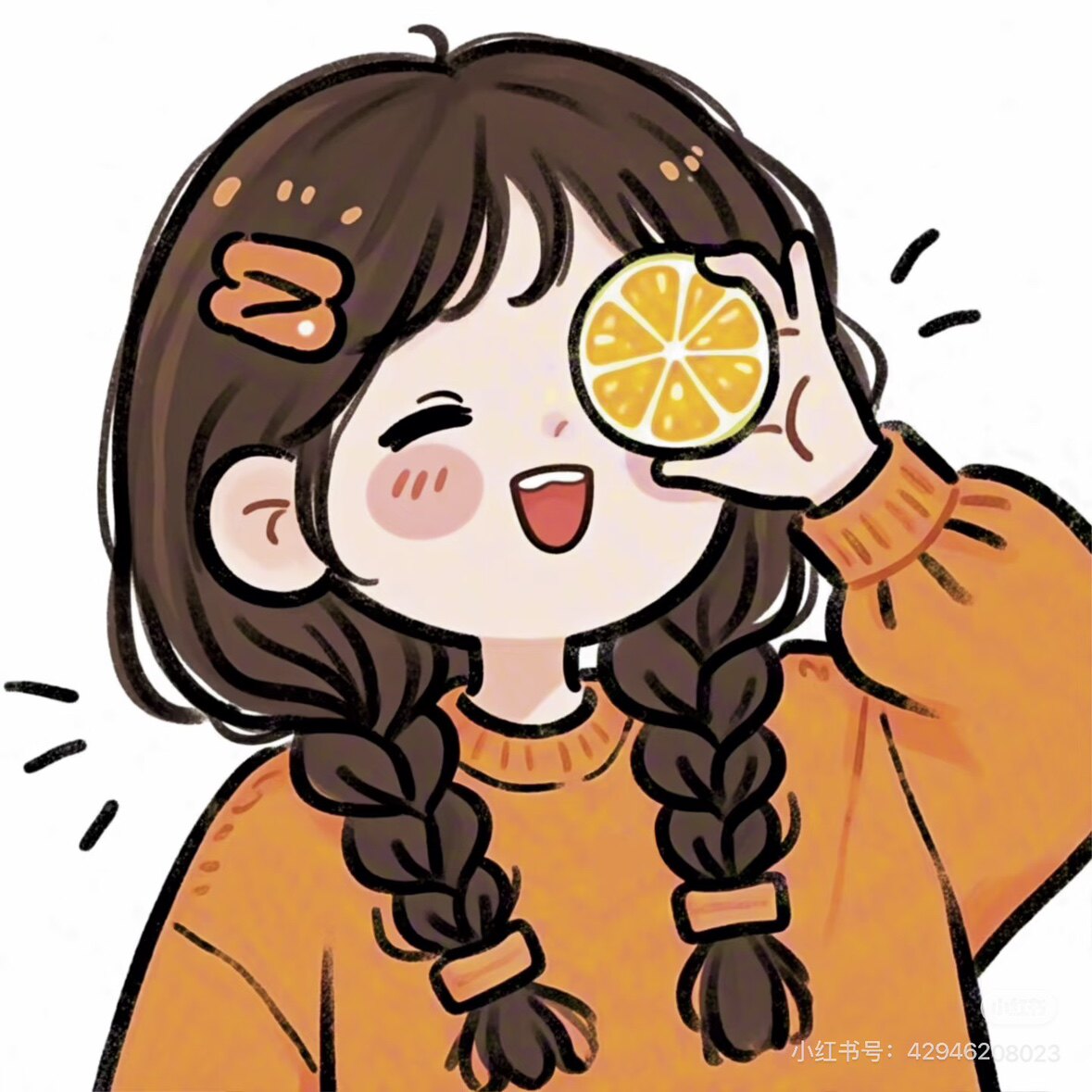 是橙子味