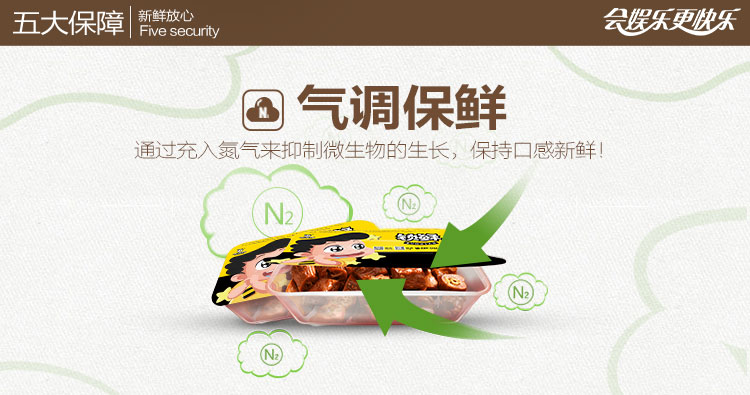 周黑鸭 鸭脖180g+鸭锁骨190g 氮气锁鲜装 图2