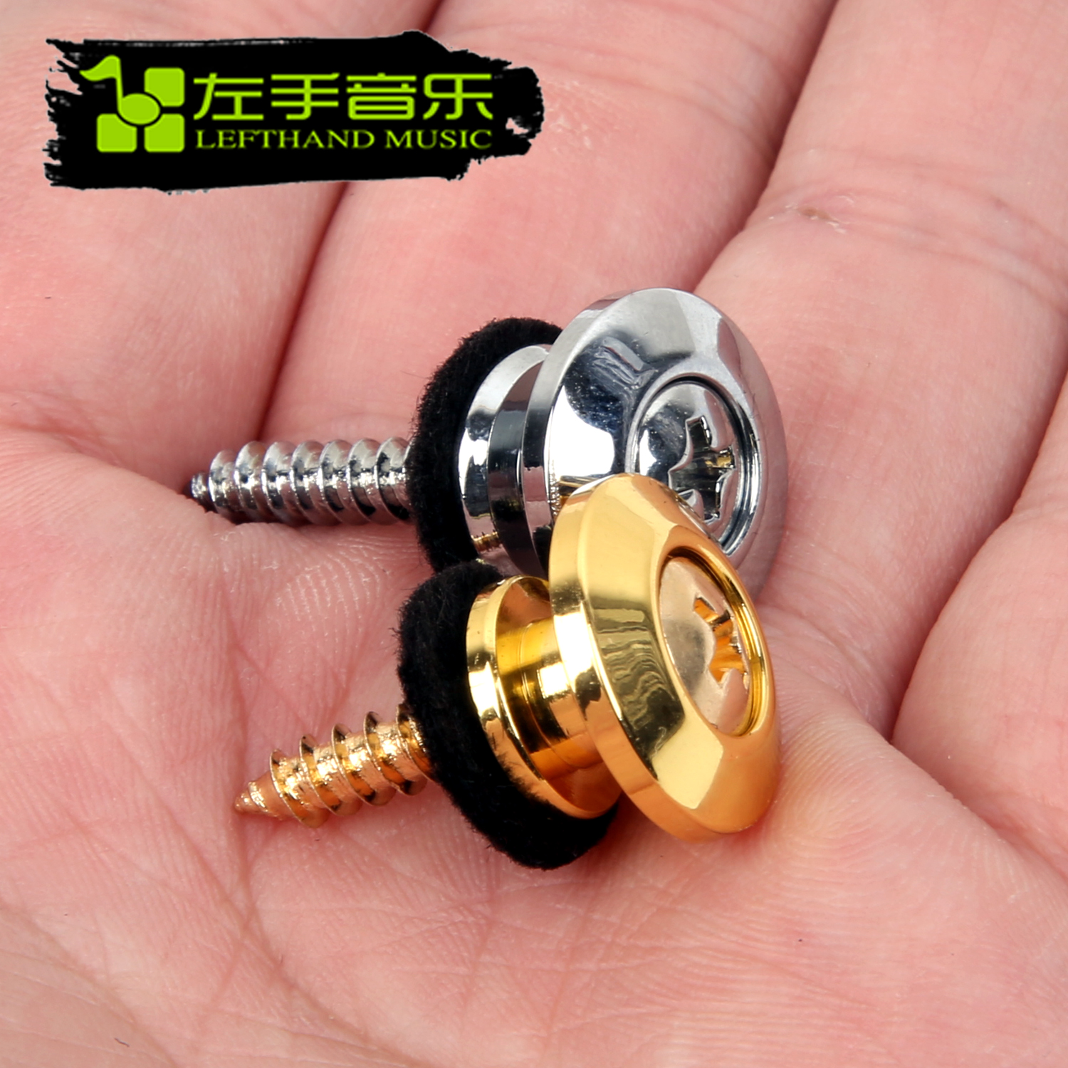 Left-Handed Music bass folk Wood electric guitar strap buckle guitar strap nail slip slip off multi-color