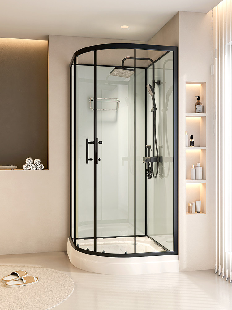 Indoor Integrated Shower Room, Home Bathroom, Integrated Shower Room, Rural Shower Room, Simple Small Apartment Shower Room