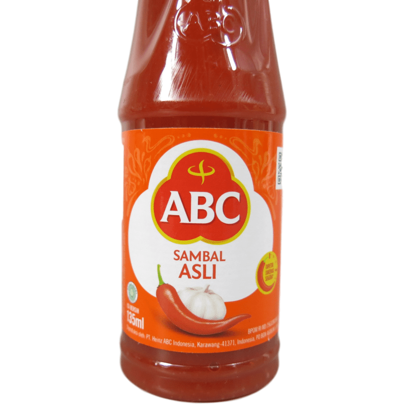 印尼进口abc辣椒酱蒜味辣椒酱原味加辣abc Sambal Asli 135g