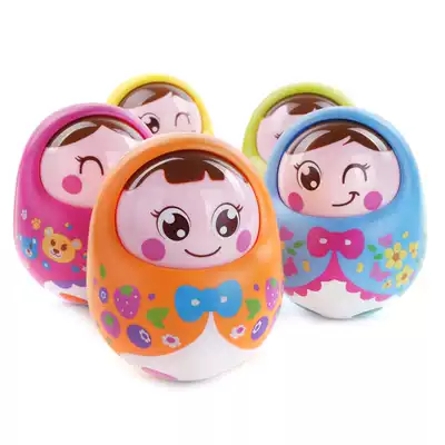 Tumbler toy baby large nodding tumbler nodding doll 979 crisp ringtone without battery 0-1 years old